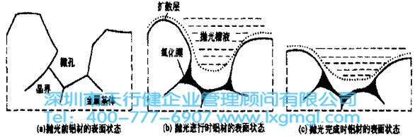 化學(xué)拋光的機(jī)理模型 化學(xué)拋光的機(jī)理模型
