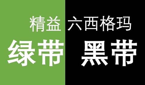 2019年六西格瑪綠帶黑帶考試考點(diǎn)信息