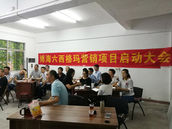 中山博海六西格瑪營銷項(xiàng)目啟動