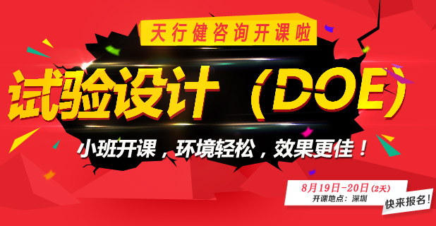 如何運用DOE(實驗設計)加速新品研發(fā)？